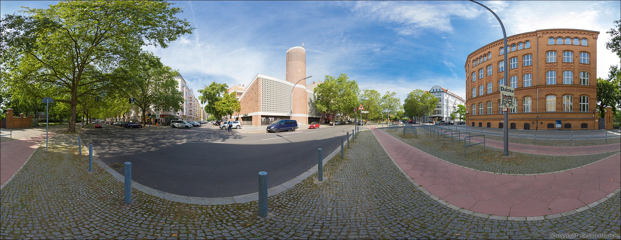 Mehr über den Artikel erfahren Mierendorffinsel – Mierendorffplatz – Universität der Künste – Mor-Afrem-Kirche (08.08.2017)
